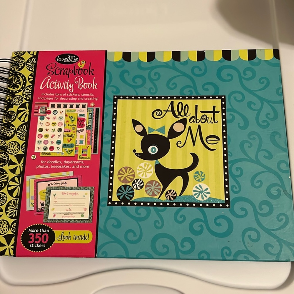 All about me activity scrapbook